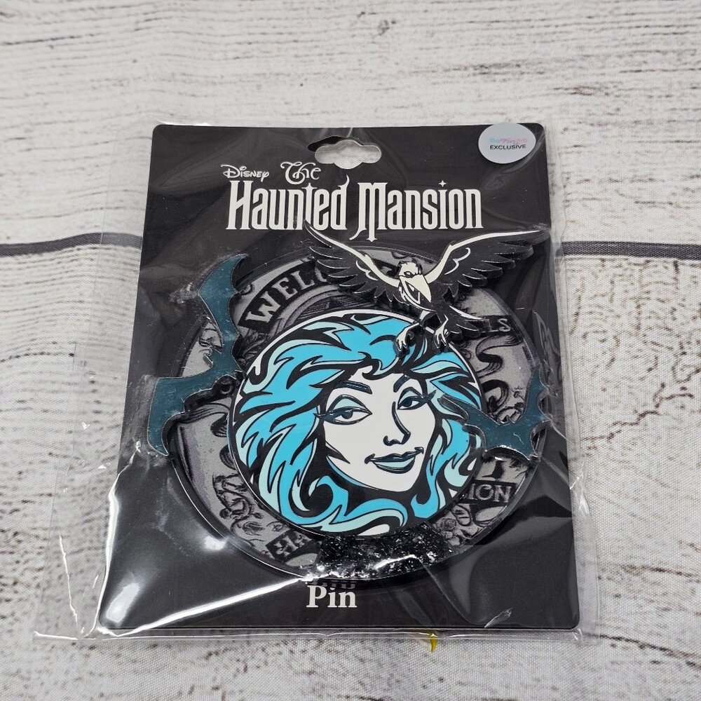 NEW! Go Pin Pro Haunted Mansion Jumbo LE 300 Disney Pin Madame Leota